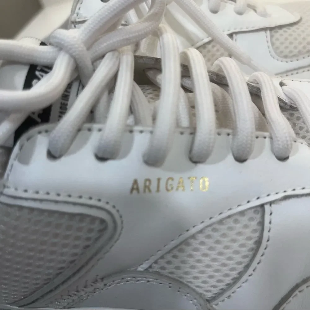 Axel Arigato White Leather Sneakers